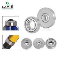 durable steel bearings accessories kit fits for router bits heads and shank top mounted 12 38 34 bearing stop ring