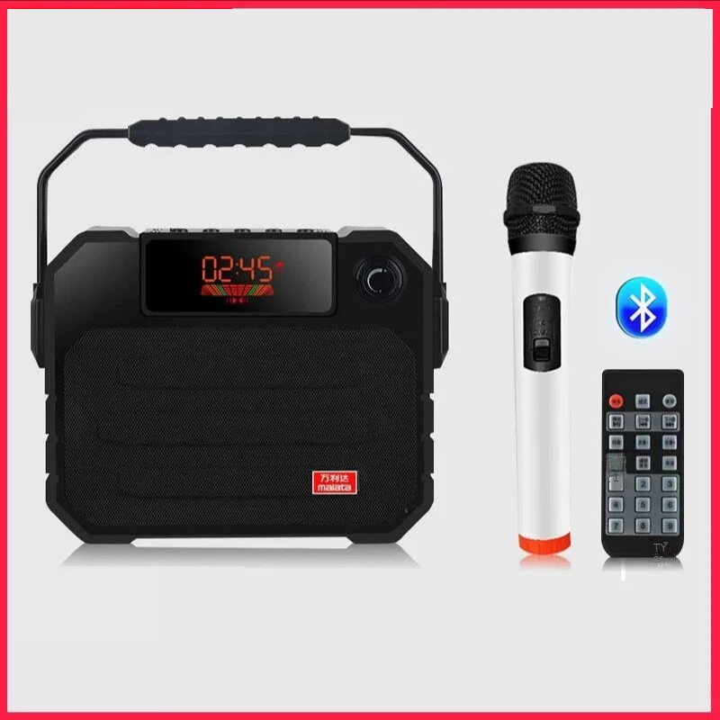 

50W outdoor high power stereo music speaker wireless bluetooth speaker portable speaker with remote control support TF AUX USB