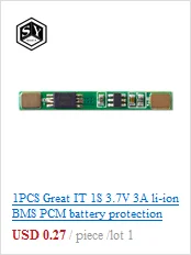 1 шт. Great IT 5V 1A Micro USB 18650 type-c литиевая батарея зарядная плата модуль+ защита двойные функции TP4056 18650
