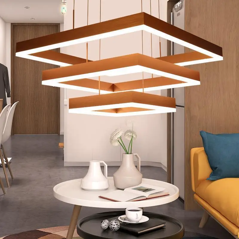 Люстра модерана гантунг европейский светильник Led Скандинавский дизайн