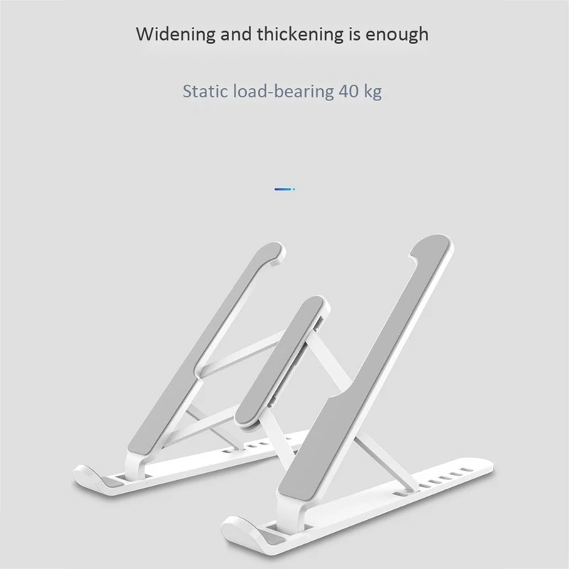 

Notebook Computer Monitor Stand Desktop Folding Lifting Aluminum Alloy Plate Heightening Base
