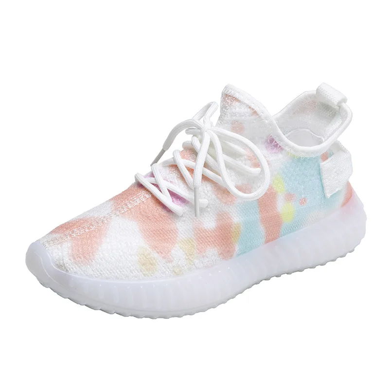 Lacep Up Shoes Design Women Thick Heel Sneakers Light Woman Casual Height Increasing Summer Comfortable Massage Sport | Обувь