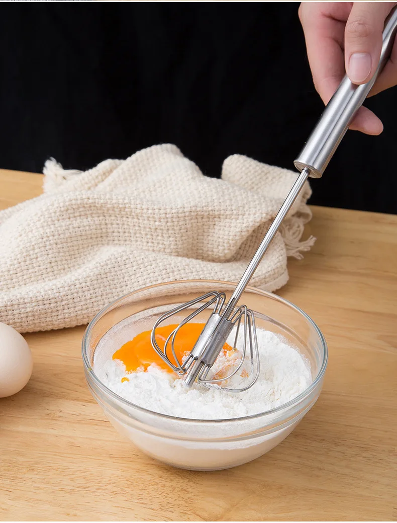 Полуавтоматический взбиватель яиц венчик для из нержавеющей стали 304 ручной