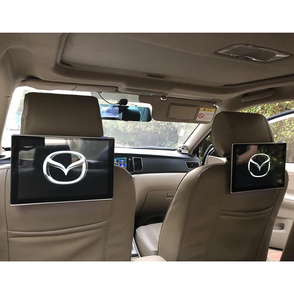 

Car Headrest Monitor DVD Video Player USB LCD Screen Touch Android Rear Seat Entertainment System For Mazda CX-9 11.8 Inch