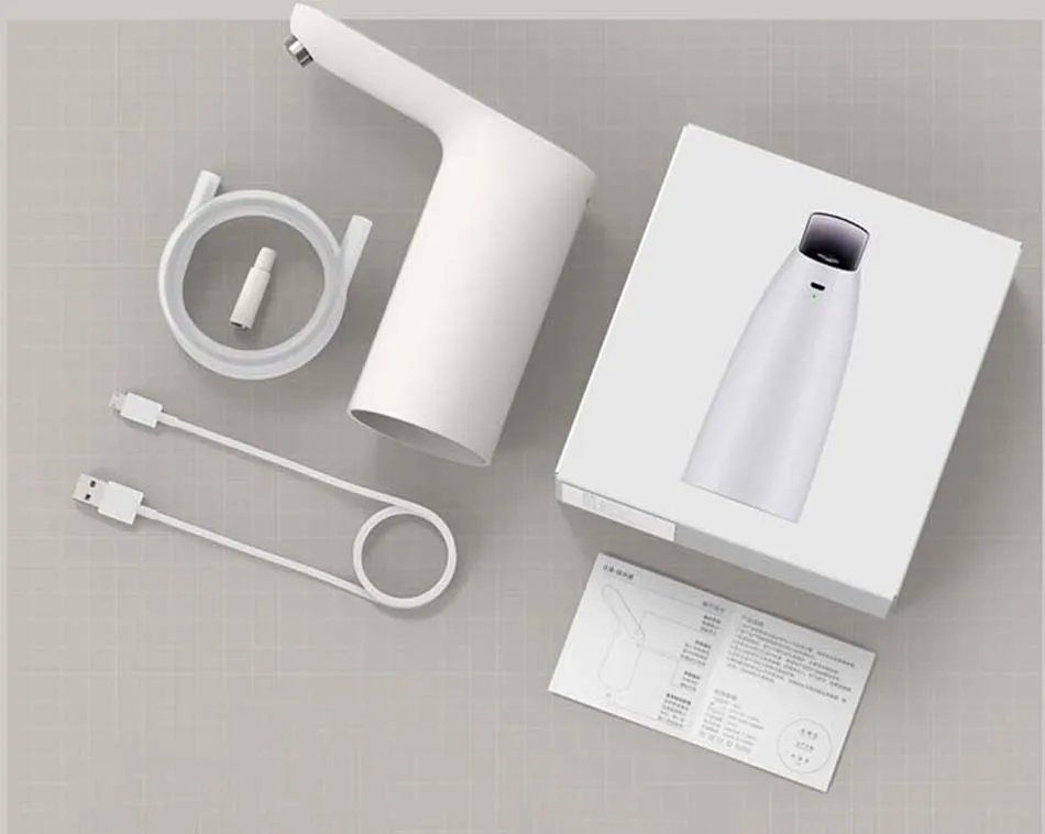 XIAOMI Mijia 3 Срок Автоматический водяной насос мини Сенсорный Выключатель Электрический диспенсер для воды Беспроводной USB Перезаряжаемые водяной насос
