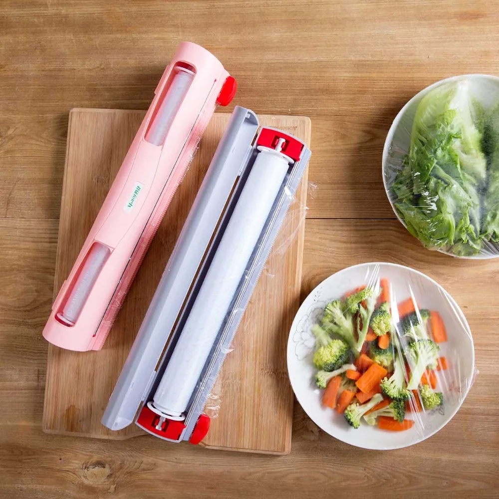 ABS Кухонный Стандартный диспенсер резак для упаковки пищевых продуктов