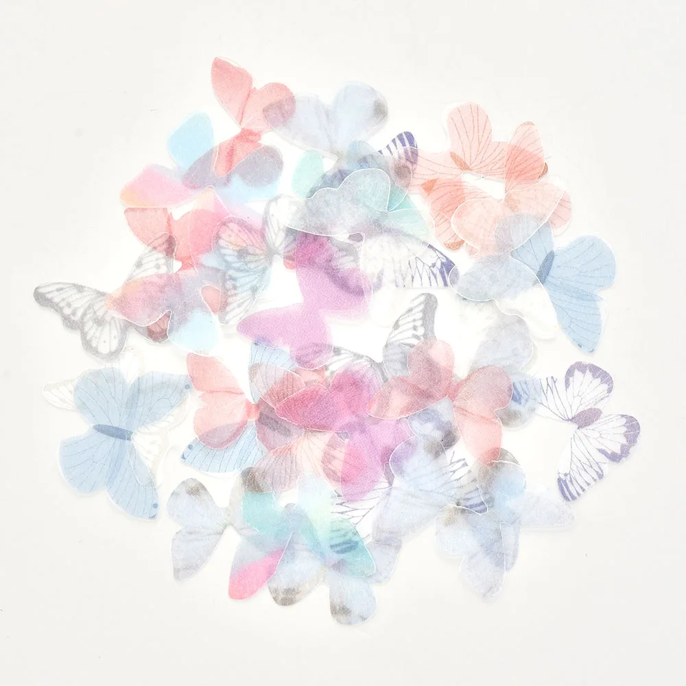 

Cutting-free Nail Art Butterfly Heat Shrinkable Sheet Heat Gun DIY Nail Design Handmade 3D Colorful Decoration Hot-selling