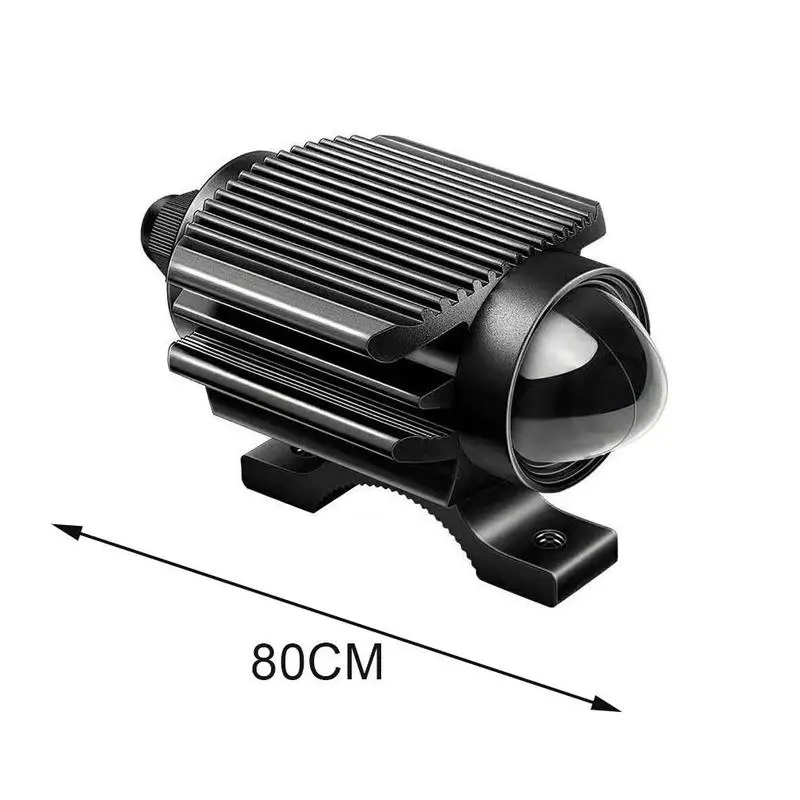 

1pcs Universal Motorcycle Spotlight Super Bright Two-Model LED Headlight Mini Car Tool Black Color
