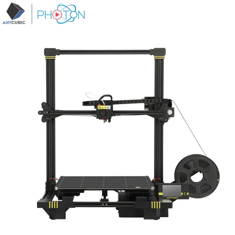 

3D-принтер Anycubic Chiron, автоматическое выравнивание, большой объем сборки, 400*400*450 мм, TFT сенсорный экран, FDM, комплект 3D-принтера