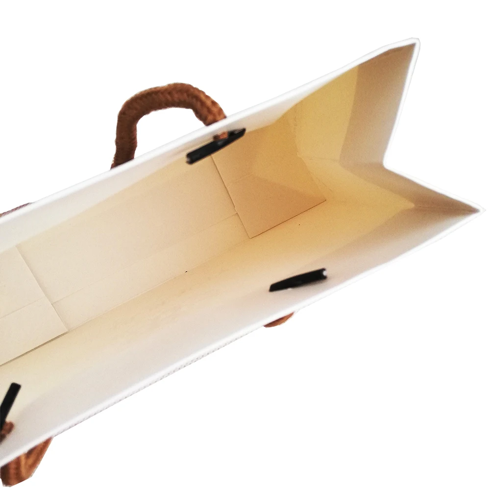 Бумажный пакет коробка с напечатанным логотипом на заказ Подарочный упаковочный