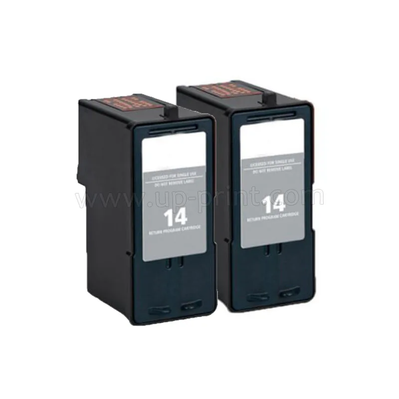 2 BK Чернильный картридж для Lexmark 14 15 черные и цветные чернильные картриджи для принтера Lexmark Z2300 Z2320 X2650 X2600 X2670 - Цвет: 2 BK