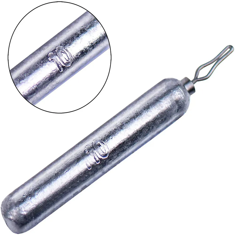 5pcs/10pcs Fishing Sinker 3.5g 5g 7g 10g 14g 20g Drop Shot Weight Sinkers Fishing Tackle Accessories