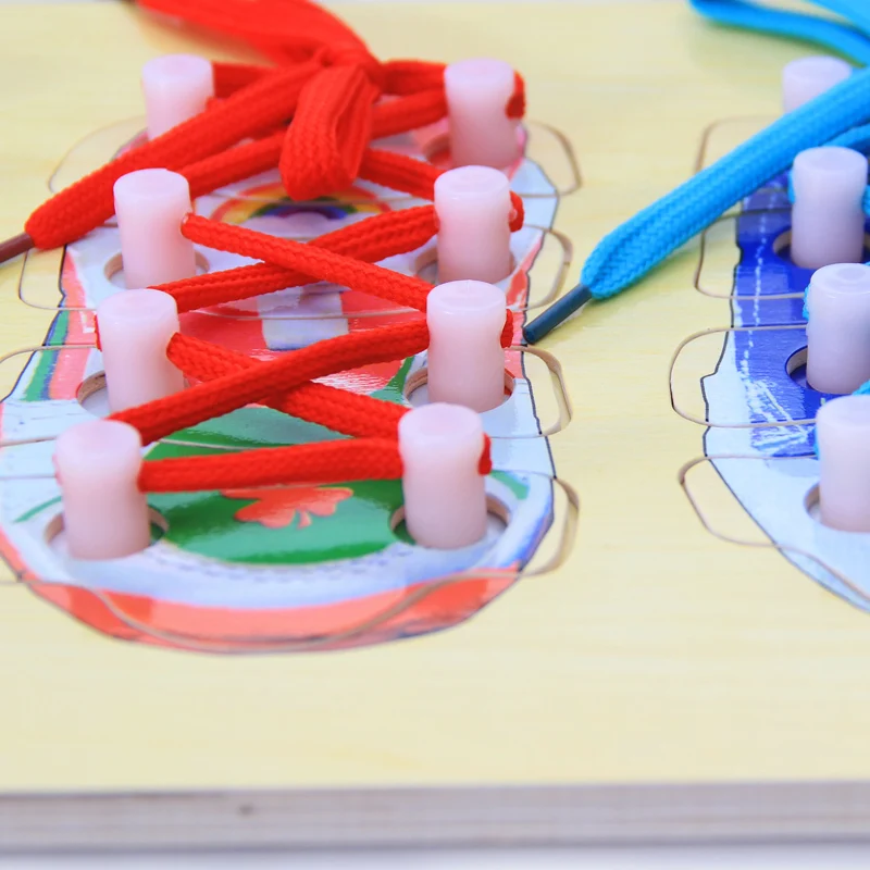 Монтессори развивающая деревянная головоломка игрушка для дошкольного возраста