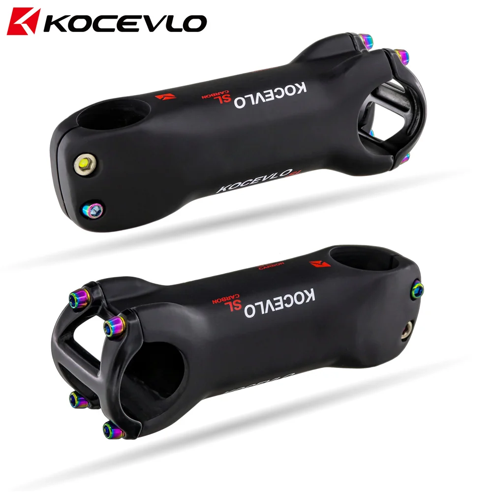 

KOCEVLO SL SPEED T800 Carbon 6Degree 28.6/31.8MM Road Bike Stem MTB Bicycle Positive Negative Cycling Parts