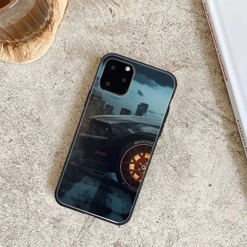 

Coque Cool Sports Car Design Black Soft Phone Cases For Iphone 6 6s 7 8 Plus XR X XS XSmax 11 12 Pro Mini Max