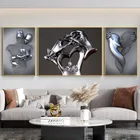 Фигурка, статуя, холст, живопись, романтическое кольцо для влюбленных, скульптура, настенный плакат, печать, Настенная картина для гостиной, украшение для дома