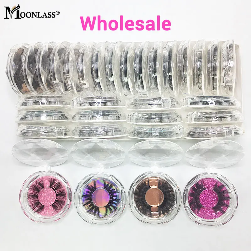 Ресницы из норки оптом 10/30 пар драматические 25 мм ресницы накладные 3D норковые