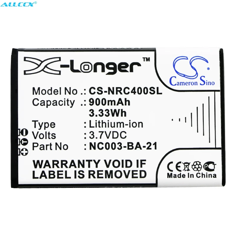 

Cameron Sino 900mAh Battery NC003-BA-21 for Nolan B4 RCS Kits