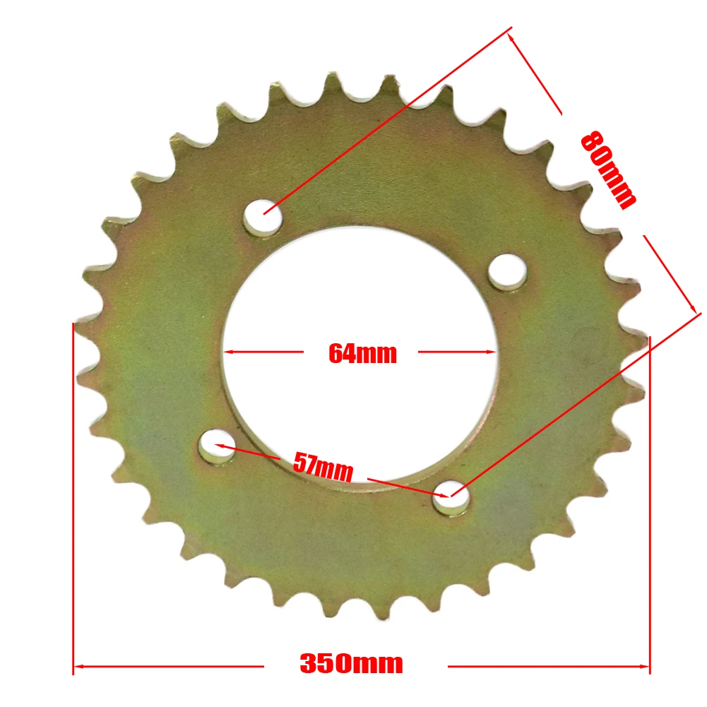 Зубчатая шестерня привода для мотоцикла скутера 32 зуба 420 маленькая зубчатая