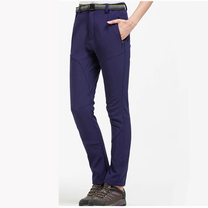 Брюки женские из мягкой раковины для активного отдыха водонепроницаемые