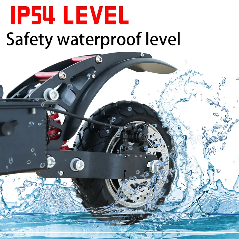 

Powerful 2600W E Scooter 80-100km Max Range with Removeable Seat 11inch Off Road Foldable Electric Bicycle Hoverboad Scooters