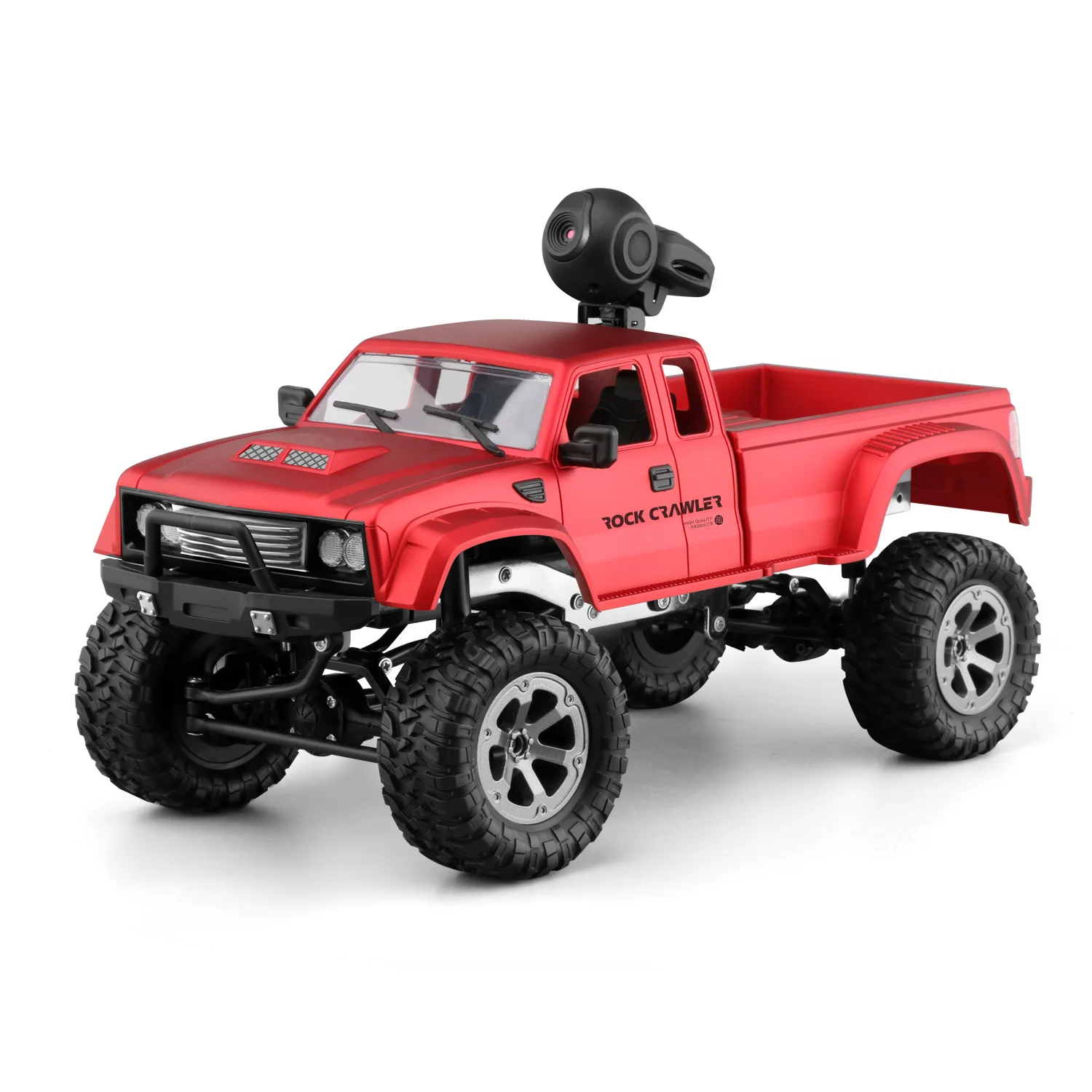 Радиоуправляемый автомобиль 1:16 внедорожный грузовик FY002B 2,4 GHZ 1/16 4WD SUV Pickup Trucks WiFi FPV 0.3MP автомобиль Camion WiFi RTR игрушки для снежного скалолазания