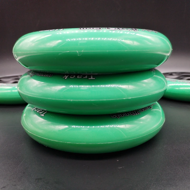 Бесплатная доставка колесо для скоростных коньков 110 мм зеленое Цветовое