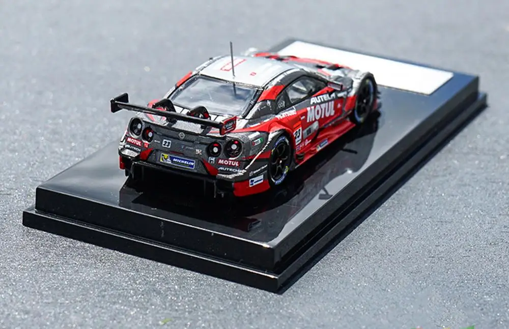 1/64 Nissan SUPER GT GT500 ралли#23 литье под давлением модель автомобиля коллекция подарок