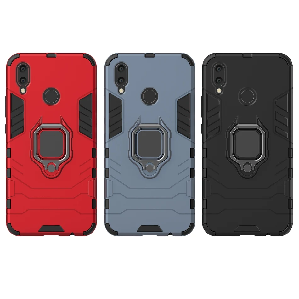 Защитный чехол для Huawei Nova 5i 5 Pro 3i гибридный с подставкой 4 Nova3 ударопрочный