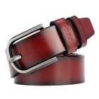 Мужской ремень из натуральной кожи, повседневная обувь из воловьей кожи; Модные мужские классические винтажные пряжкой мужские ремни высокого пояс 140 150 160 170 см большой Размеры