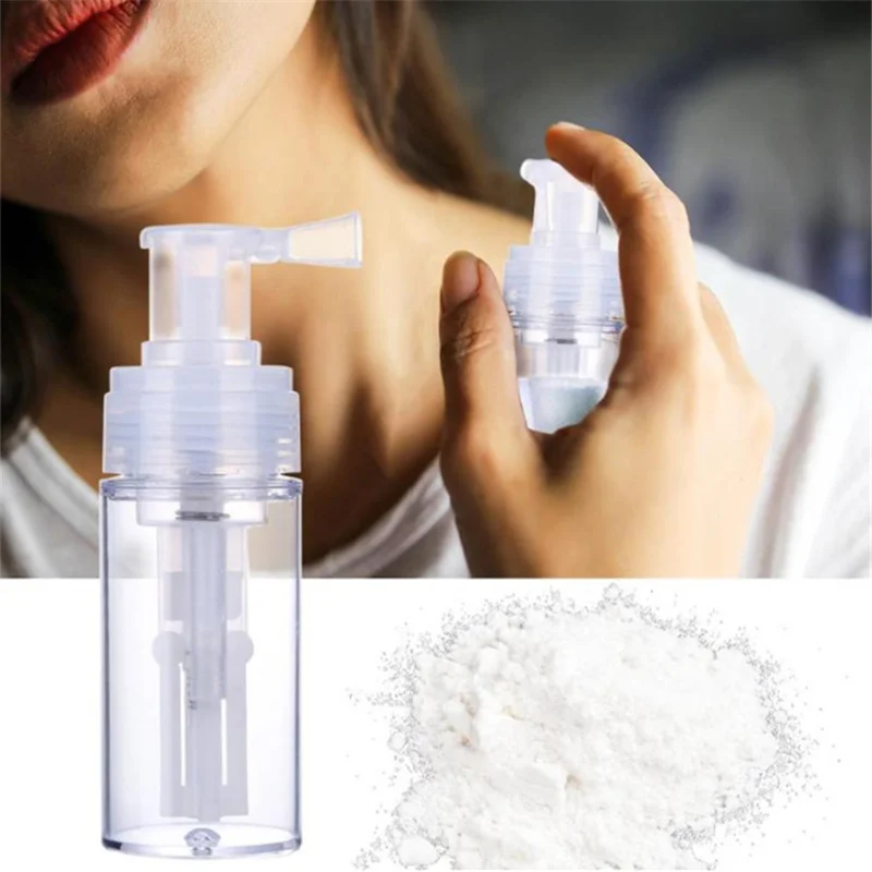 

Professional Beauty Salon Powder Spray Bottle Empty Bottle Can Hold Makeup Powder Talcum Powder Bottle Hair Styling Makeup Tool
