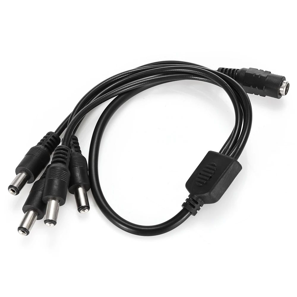 Кабель питания со штекером постоянного тока на 4 штекера адаптер разветвитель