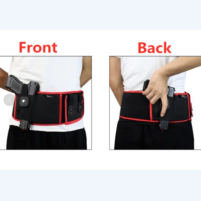 

Universal Tactical Left Right Concealed Gun Holster Airsoft Waist Handgun Pistol Carrier Holder For Glock Beretta M9 Sig P226