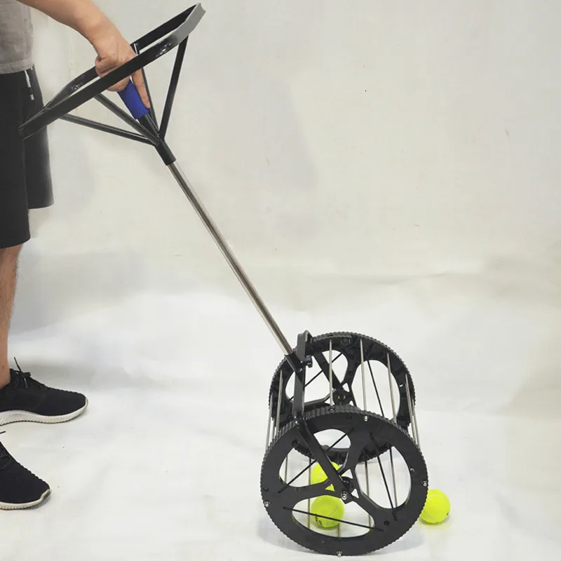 Многофункциональные теннисные мячи Retriever 85 мячей вместительная корзина