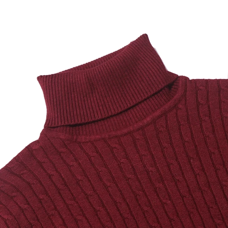 

2020 Fashion autumn and winter new European and American men's sweater sweater men's Turtleneck sweater