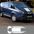 2 шт.лот автомобильные наклейки для Ford Transit Tourneo Custom MK7 MK8 MK9 Sport STRIPE KIT Van Виниловые Наклейки тюнинг автомобильные аксессуары