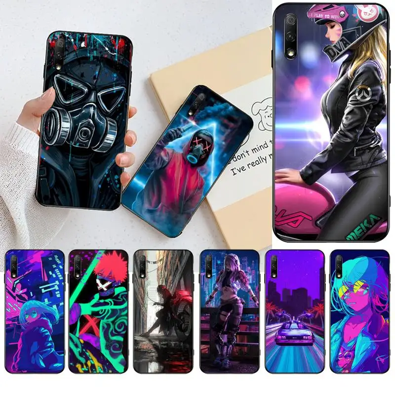 Чехол для телефона PENGHUWAN из ТПУ мальчиков и девочек чехол Huawei Nova 6se 7 7pro 7se honor 7A 8A 7C