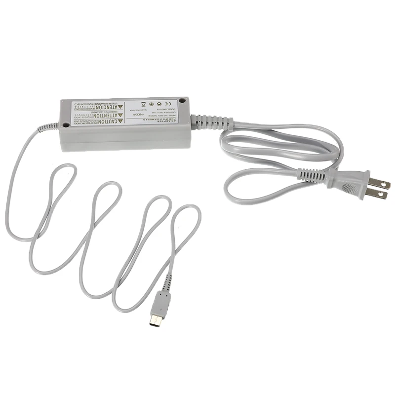 New Charger Adapter For Nintendo Wii U Gamepad Controller joystick 100-240V AC Home Wall Power Supply US/EU Plug | Электроника