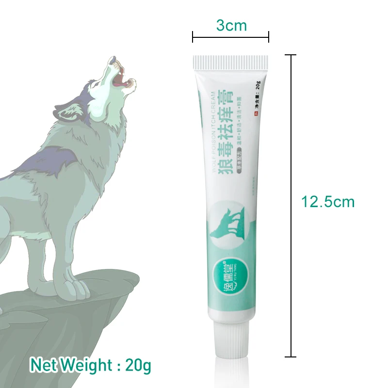 

1pcs 20g Herbal Extract Anti-itch Ointment Dermatitis Eczematoid Antibacterial Cream Sterilization Antipruritic Medical Plaster