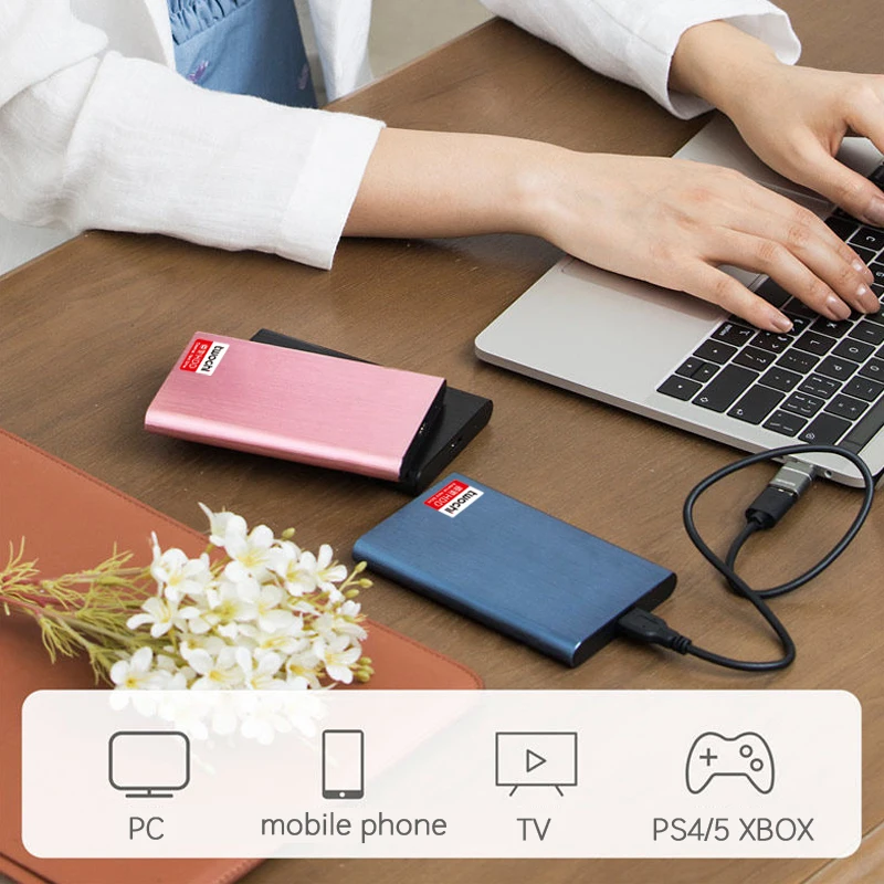 TWOCHIɲ.5' Портативный внешний жесткий диск USB3.0 высокое Скорость HDD для PC/Mac