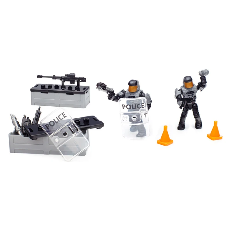 Mega Bloks constex Halo CNC96 настраиваемый NMPD пакет строительные блоки игрушки|Игрушечные