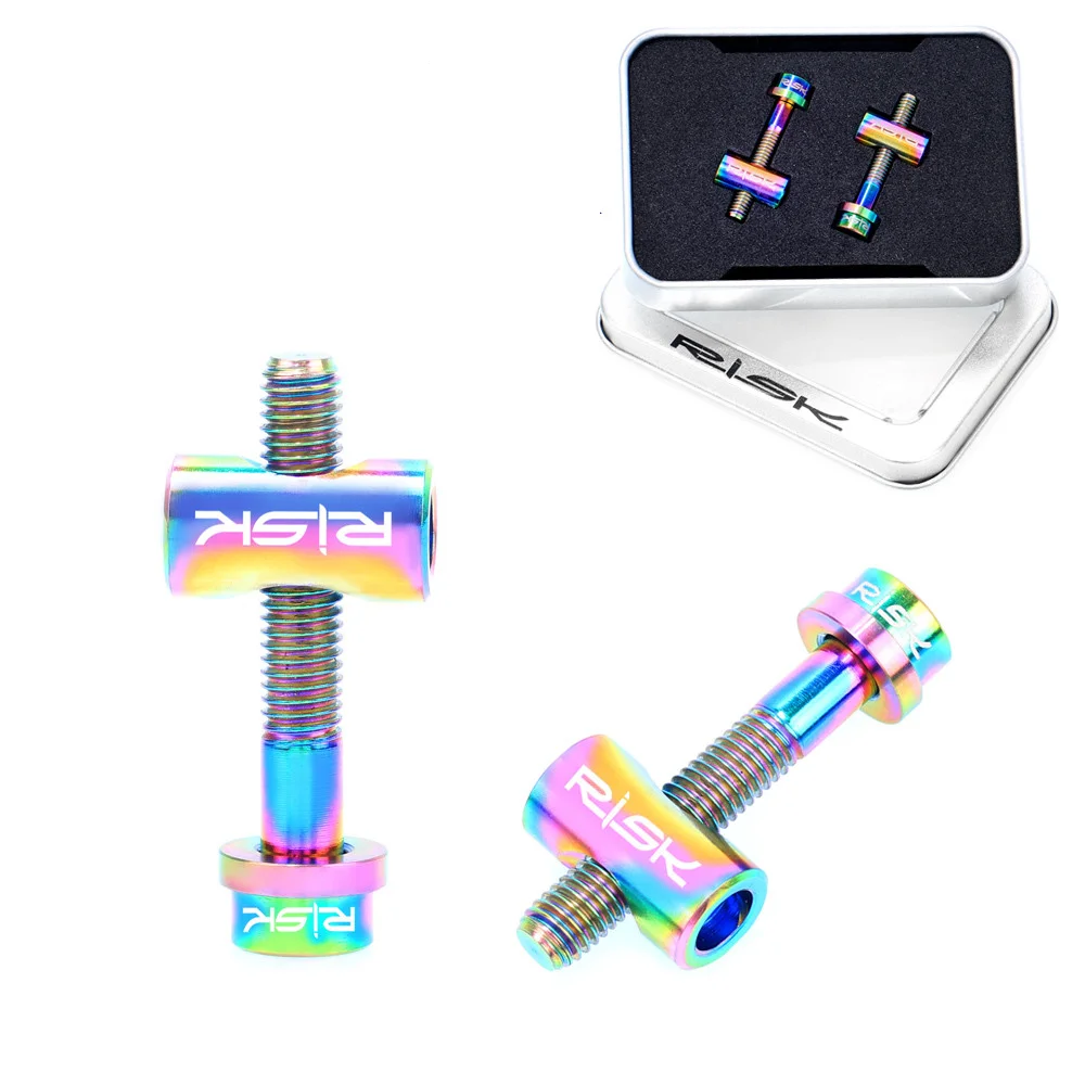 Фиксированные болты для подседельного штыря велосипеда из титанового сплава TC4 M5