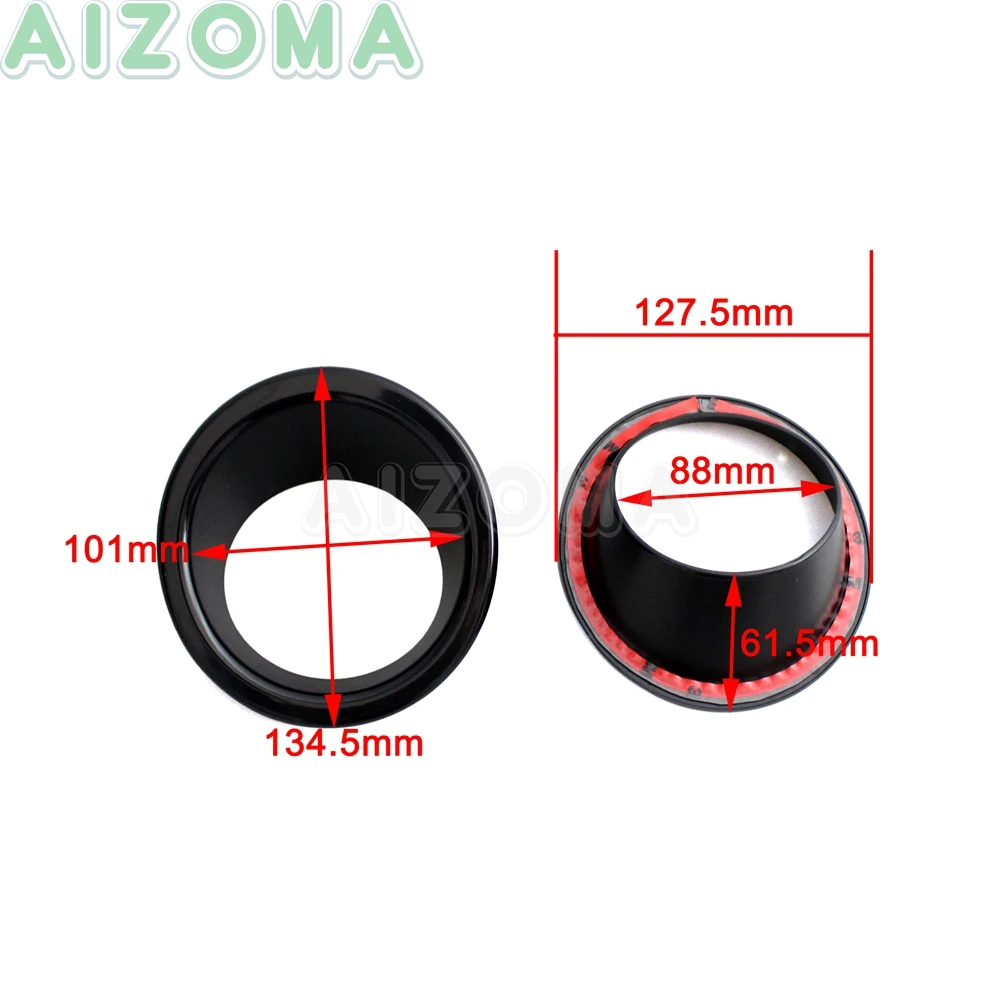 Хромированный передний светильник с поворотной головкой крышка ABS