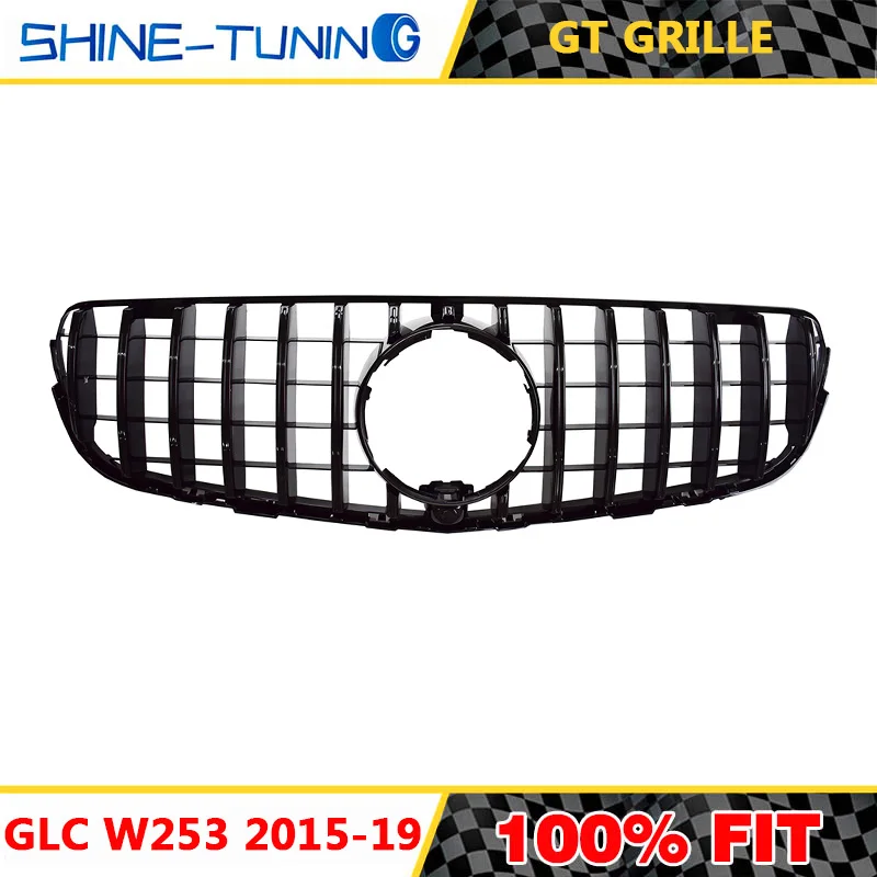 Подходит для GlC Class W253 GTR GT R X253 GLC200 GLC250 GLC300 GLC450 GLC63 решетка без центрального