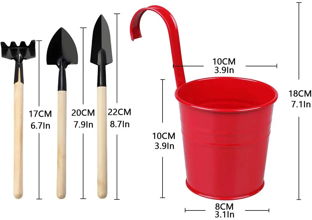 

Набор садовых инструментов для выращивания растений на балконе, 3 шт./компл.
