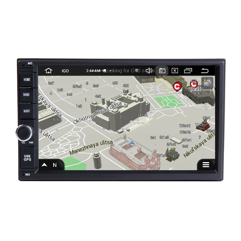 Универсальная автомобильная магнитола 4 Гб ОЗУ Android 10 Восьмиядерный процессор