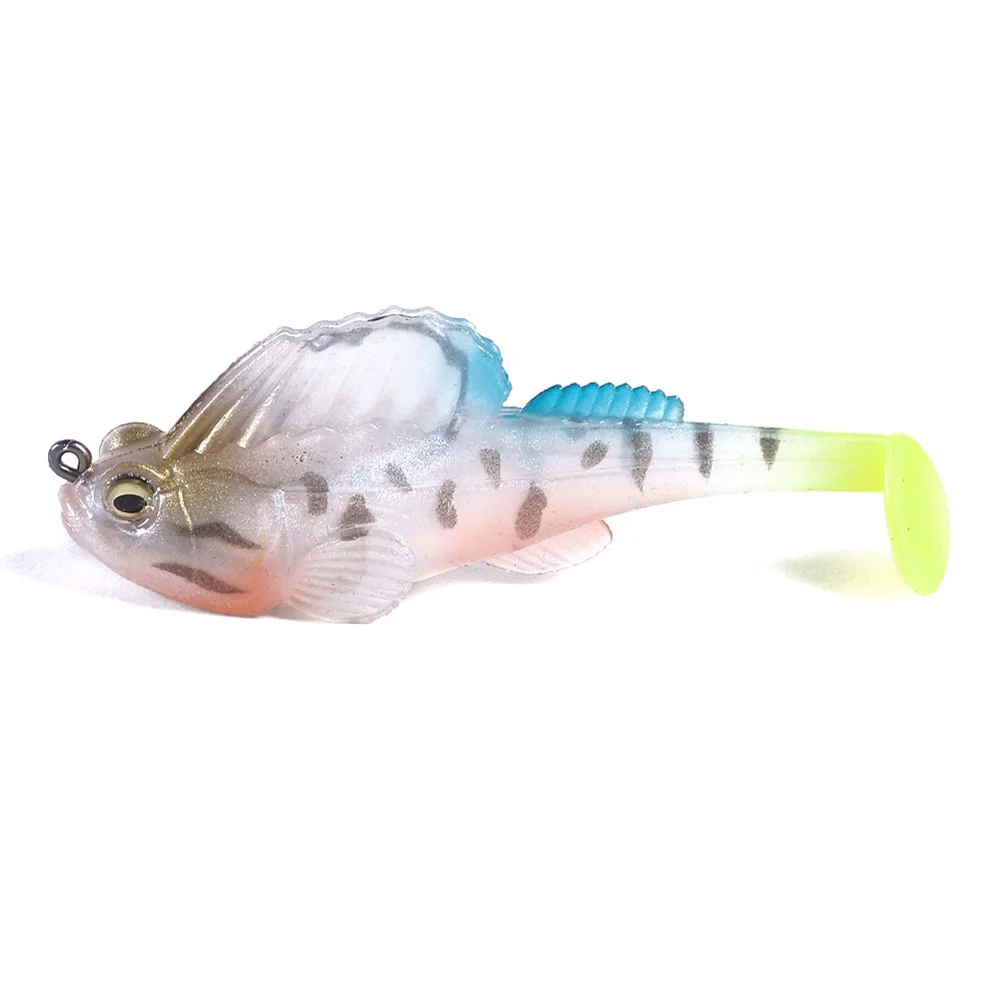 7 см 14 г Megabass темное спальное мягкое тело Swimbait глубокий бег весло хвост Swimbait дропшиппинг