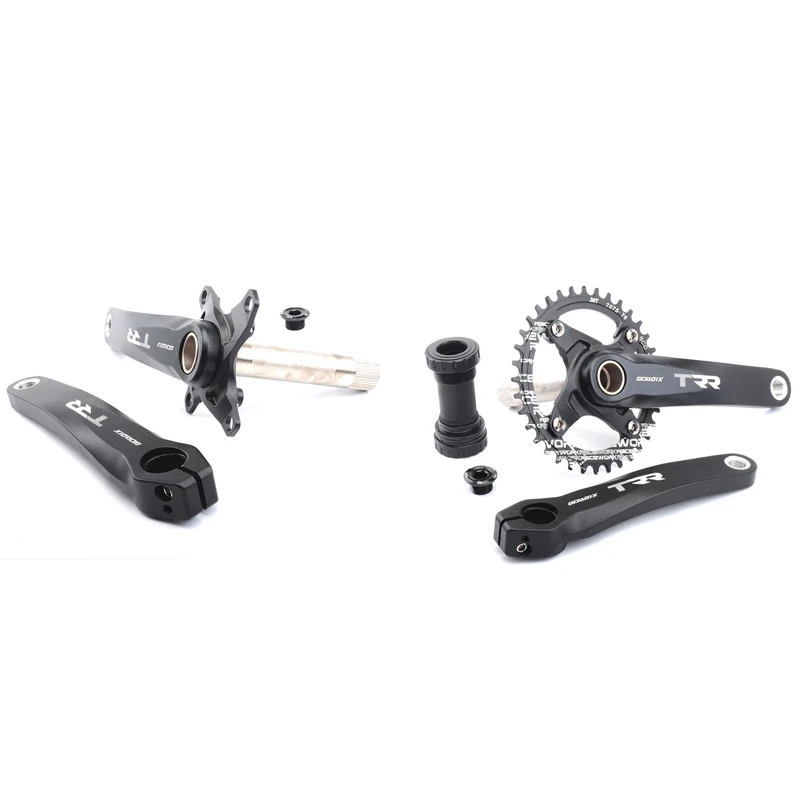

GOLDIX MTB Crankset 104BCD 170Mm Bicycle Crankset Bike MTB
