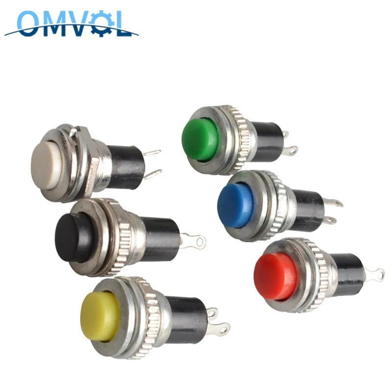 10 шт. мм самовосстанавливающийся Маленький кнопочный переключатель с возвратом