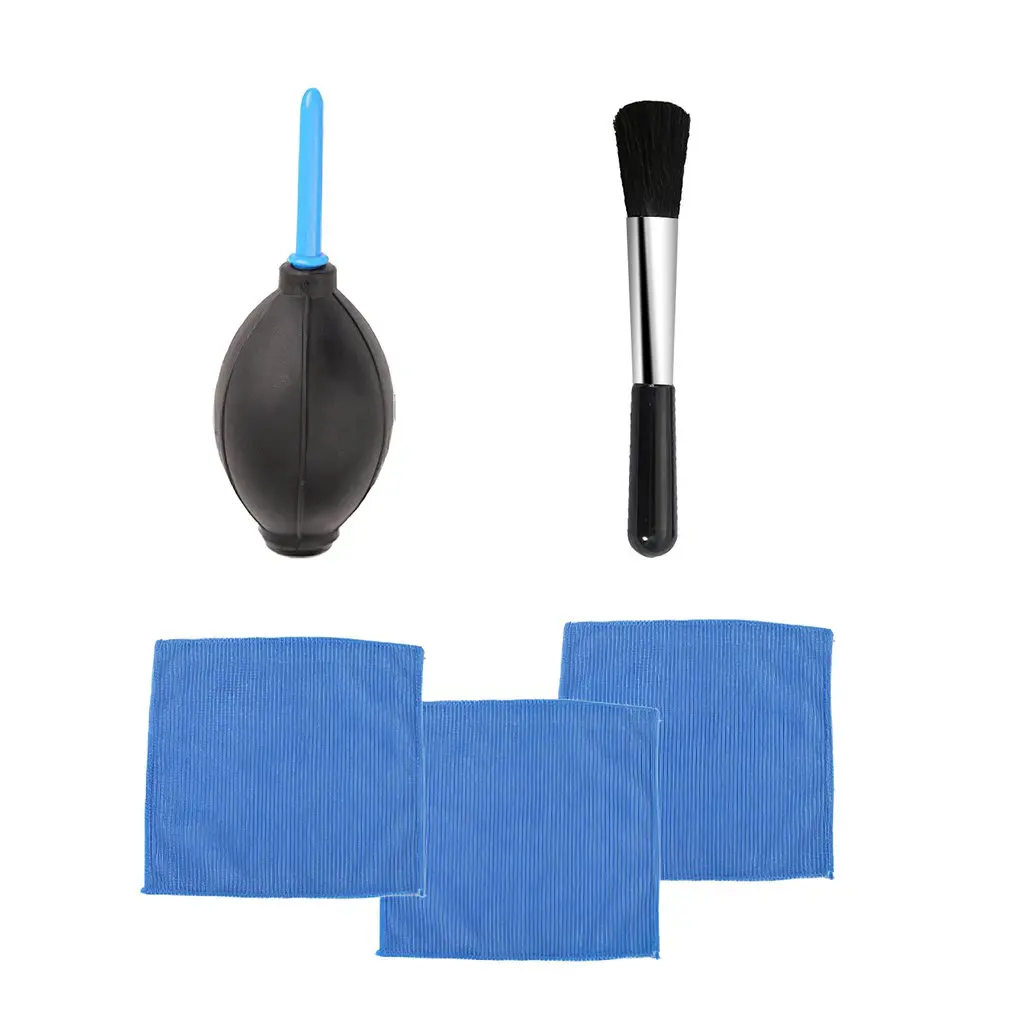 

1 Set Cloth Brush and Air Blower In Digital Camera Cleaning kit Dust Photography Professional Cleaner Air Blower For Camera Lens